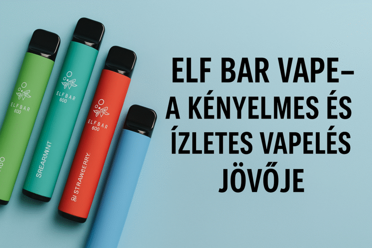 Elf Bar – miért?